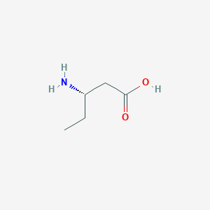 molecular formula C5H11NO2 B085502 (S)-3-氨基戊酸 CAS No. 14389-77-6