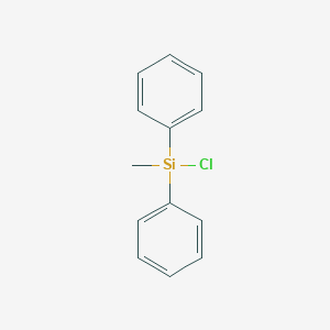 molecular formula C13H13ClSi B085503 氯（甲基）二苯基硅烷 CAS No. 144-79-6