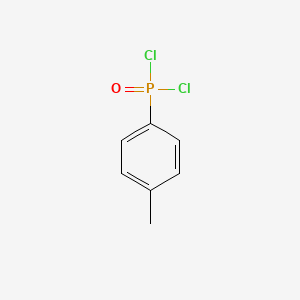 molecular formula C7H7Cl2OP B8550302 4-Methylphenyl phosphonic dichloride CAS No. 17566-84-6