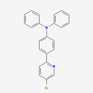 4-(5-bromopyridin-2-yl)-N,N-diphenylaniline