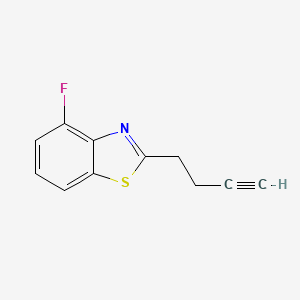 2-But-3-ynyl-4-fluoro-benzo[d]thiazole