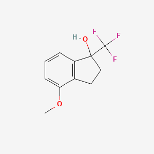 4-Methoxy-1-trifluoromethyl-indan-1-ol