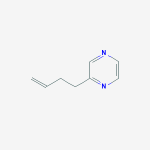 molecular formula C8H10N2 B8550494 4-Pyrazinyl-1-butene CAS No. 78210-56-7