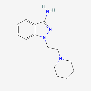 1-(2-Piperidinoethyl)-3-aminoindazole