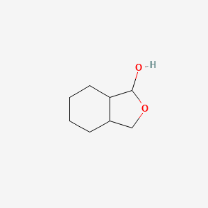 molecular formula C8H14O2 B8550627 Octahydroisobenzofuran-1-ol 