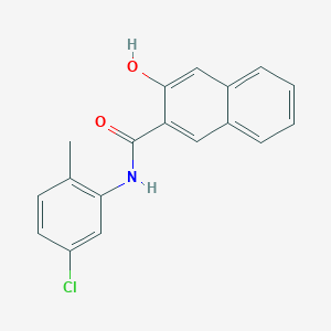 B085507 5'-Chloro-3-hydroxy-2'-methyl-2-naphthanilide CAS No. 135-63-7