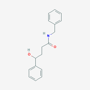 molecular formula C17H19NO2 B8550808 n-Benzyl-4-hydroxy-4-phenylbutanamide CAS No. 62050-98-0