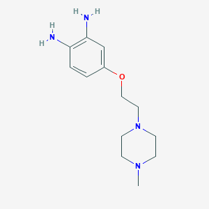 4-(2-(4-Methylpiperazin-1-yl)ethoxy)benzene-1,2-diamine