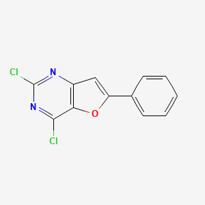 2,4-Dichloro-6-phenylfuro[3,2-d]pyrimidine