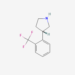 (S)-3-(2-(trifluoromethyl)phenyl)pyrrolidine