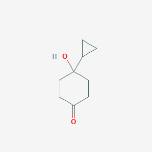 4-Cyclopropyl-4-hydroxycyclohexanone