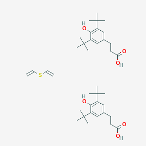 molecular formula C38H58O6S B8550985 2,2'-Thiodiethylene Bis(3,5-di-tert-butyl-4-hydroxyhydrocinnamate) 
