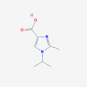 molecular formula C8H12N2O2 B8551051 1-Isopropyl-2-methyl-1H-imidazole-4-carboxylic acid 