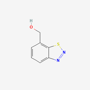 molecular formula C7H6N2OS B8551123 1,2,3-Benzothiadiazol-7-ylmethanol 