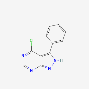 4-chloro-3-phenyl-1H-pyrazolo[3,4-d]pyrimidine