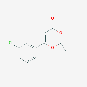 6-(3-Chloro-phenyl)-2,2-dimethyl-[1,3]dioxin-4-one