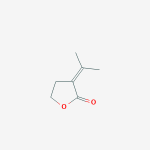 molecular formula C7H10O2 B8551257 3-Isopropylidenetetrahydrofuran-2-one 