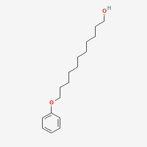 molecular formula C17H28O2 B8551324 11-Phenoxy-1-undecanol CAS No. 19097-15-5