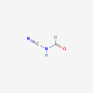 molecular formula C2H2N2O B8551396 n-Cyanoformamide 