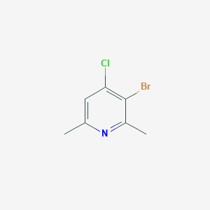 3-Bromo-4-chloro-2,6-dimethylpyridine