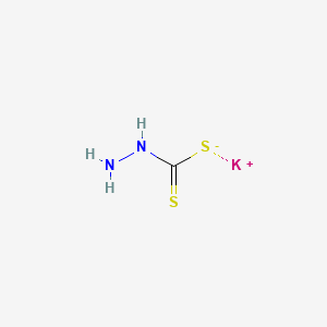 molecular formula CH3KN2S2 B8551648 Potassium dithiocarbazate CAS No. 26648-11-3