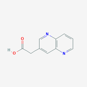 1,5-Naphthyridin-3-ylacetic acid