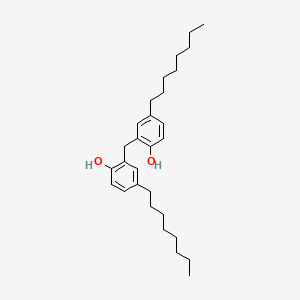 molecular formula C29H44O2 B8551786 2,2'-Methylene-bis(4-octylphenol) CAS No. 13222-43-0