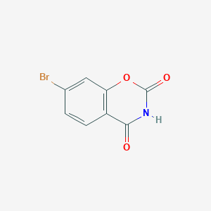 molecular formula C8H4BrNO3 B8551827 7-Bromo-3,4-dihydro-2H-1,3-benzoxazine-2,4-dione 