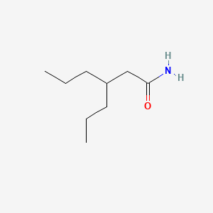 molecular formula C9H19NO B8551921 3-Propylhexanamide CAS No. 55327-20-3