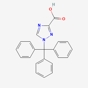 1-trityl-1H-[1,2,4]triazole-3-carboxylic acid