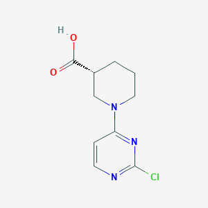 (R)-1-(2-Chloropyrimidin-4-YL)piperidine-3-carboxylic acid
