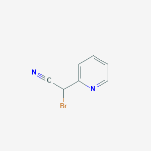 2-Bromo-2-(pyridin-2-yl)acetonitrile