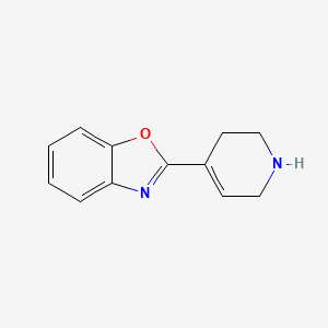 2-(1,2,3,6-Tetrahydro-4-pyridinyl)benzoxazole