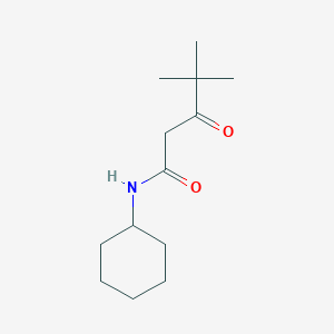 N-Cyclohexyl-4,4-dimethyl-3-oxopentanamide
