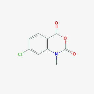 molecular formula C9H6ClNO3 B8552175 4-chloro-N-methylisatoic anhydride 