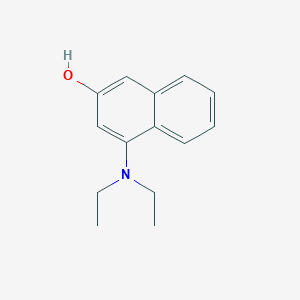 4-(Diethylamino)naphthalen-2-ol