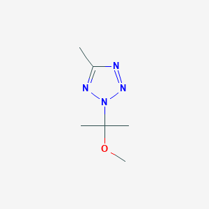 2-(1-Methoxy-1-methylethyl)-5-methyl-2h-tetrazole