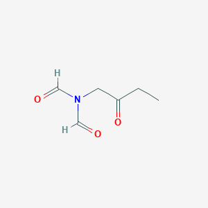 Formyl(2-oxobutyl)formamide