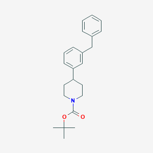 tert-butyl 4-(3-benzylphenyl)piperidine-1-carboxylate