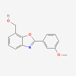 7-Benzoxazolemethanol,2-(3-methoxyphenyl)-