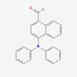 4-(Diphenylamino)naphthalene-1-carbaldehyde