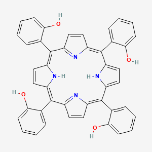 molecular formula C44H30N4O4 B8552523 5,10,15,20-Tetra(2-hydroxyphenyl)porphyrin CAS No. 25186-28-1