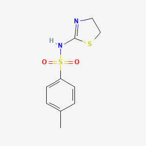 2-[(4-Methylphenyl) sulfonylimino]thiazolidine