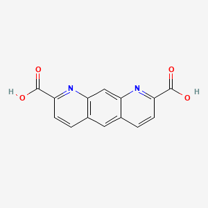 B8552551 Pyrido[3,2-g]quinoline-2,8-dicarboxylic acid CAS No. 89060-86-6