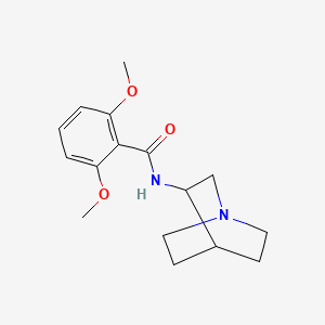 N-(1-azabicyclo[2.2.2]octan-3-yl)-2,6-dimethoxybenzamide