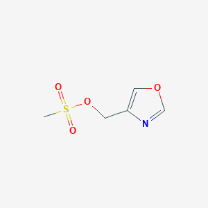 1,3-Oxazol-4-ylmethyl methanesulfonate