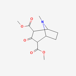 Dimethyl 8-methyl-3-oxo-8-azabicyclo[3.2.1]octane-2,4-dicarboxylate