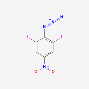 2-Azido-1,3-diiodo-5-nitrobenzene