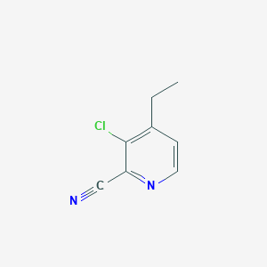 3-Chloro-4-ethyl-2-pyridinecarbonitrile