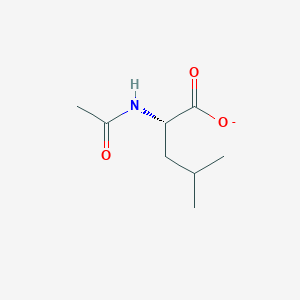 N-acetyl-L-leucinate